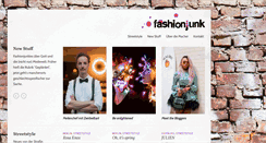 Desktop Screenshot of fashionjunk.de