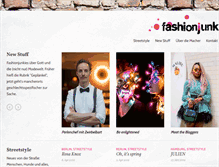 Tablet Screenshot of fashionjunk.de